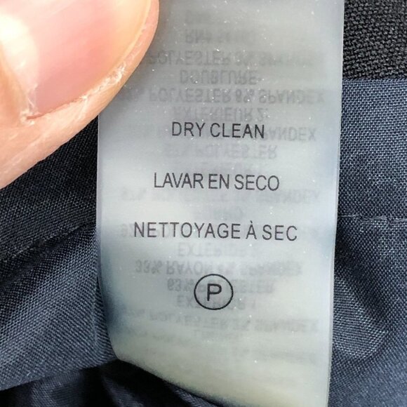 Calvin Klein Black Gold buttoned Knee Length Pencil Skirt size 12 - Picture 12 of 14